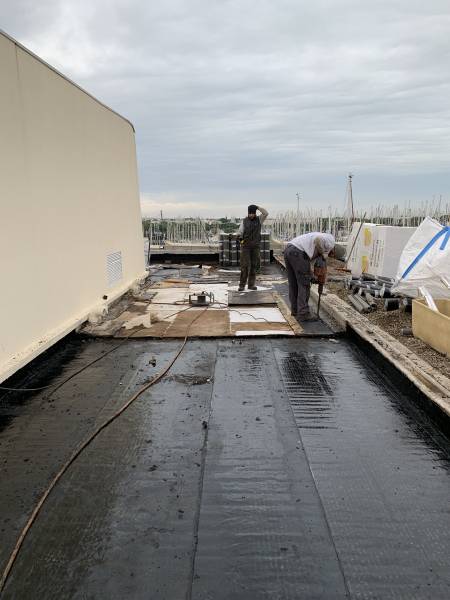 Etanchéité Toiture terrasse inaccessible Port camargue
